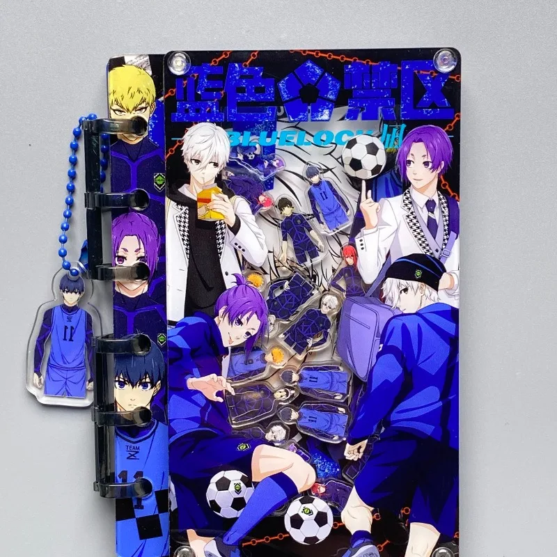 

Cartoon Anime BLUE LOCK Haikyu！！ A7 Shake Fighter Acrylic Notebook Cute Girl boy Heart Student Handbook New semester gifts