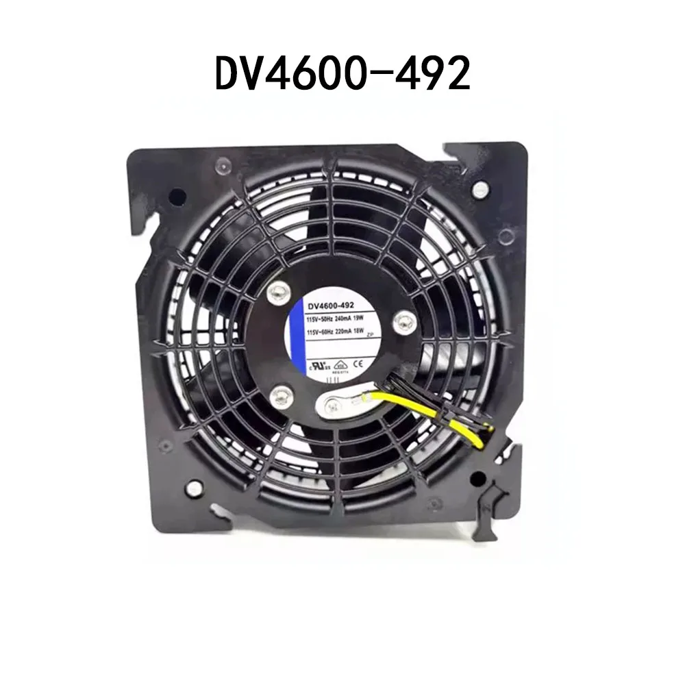 مروحة مقاومة للحرارة موفرة للطاقة 240/220mA DV4600-492 115VAC 18/19W التحكم الصناعي