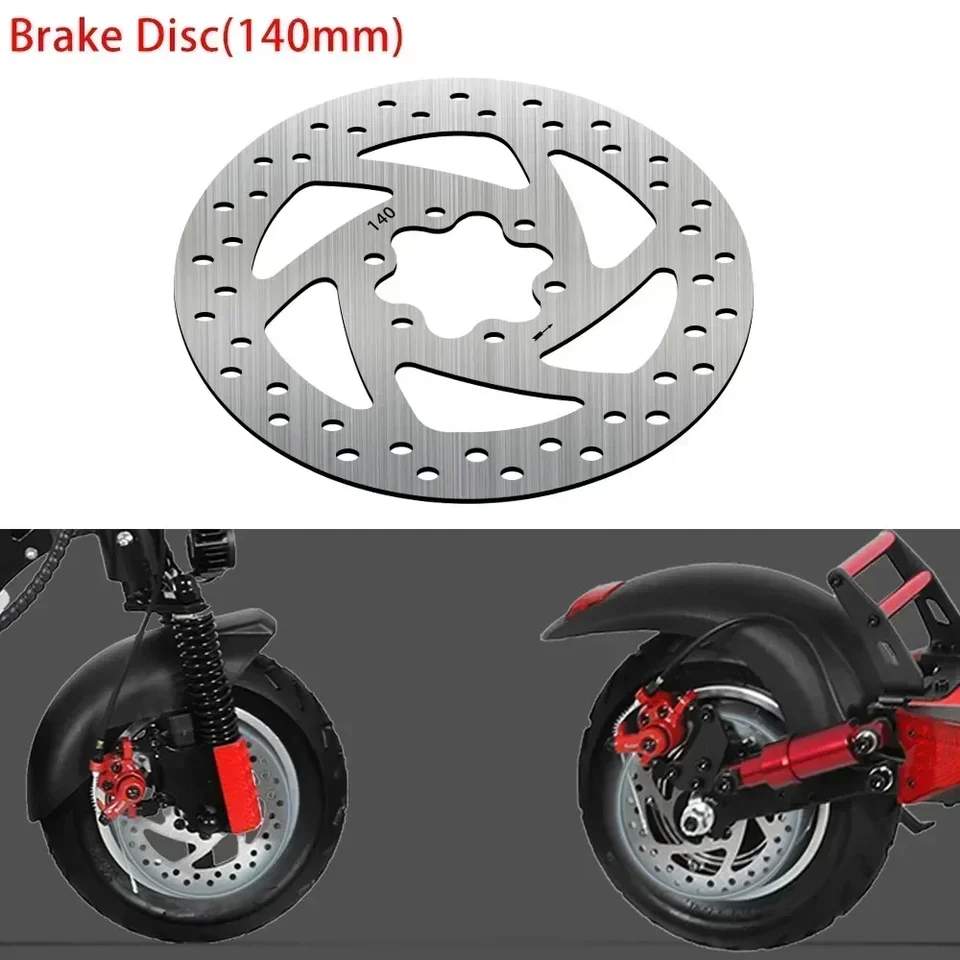 Micvtve de Disque de Frein en Acier de Scooter éLectrique de 140Mm pour Le de Disque de Frein de