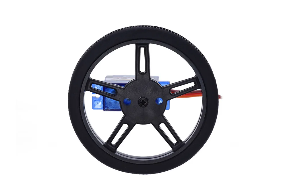 10 pcs wheel for 9g 360 Degree Continuous Rotation Micro Robot Servo FS90R