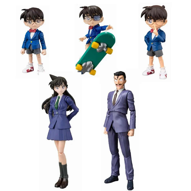 

В наличии оригинальная подлинная модель Bandai SHF S.H.Figuarts Conan Edogawa Mouri Kogoro Rachel Moore, аутентичная коллекционная модель