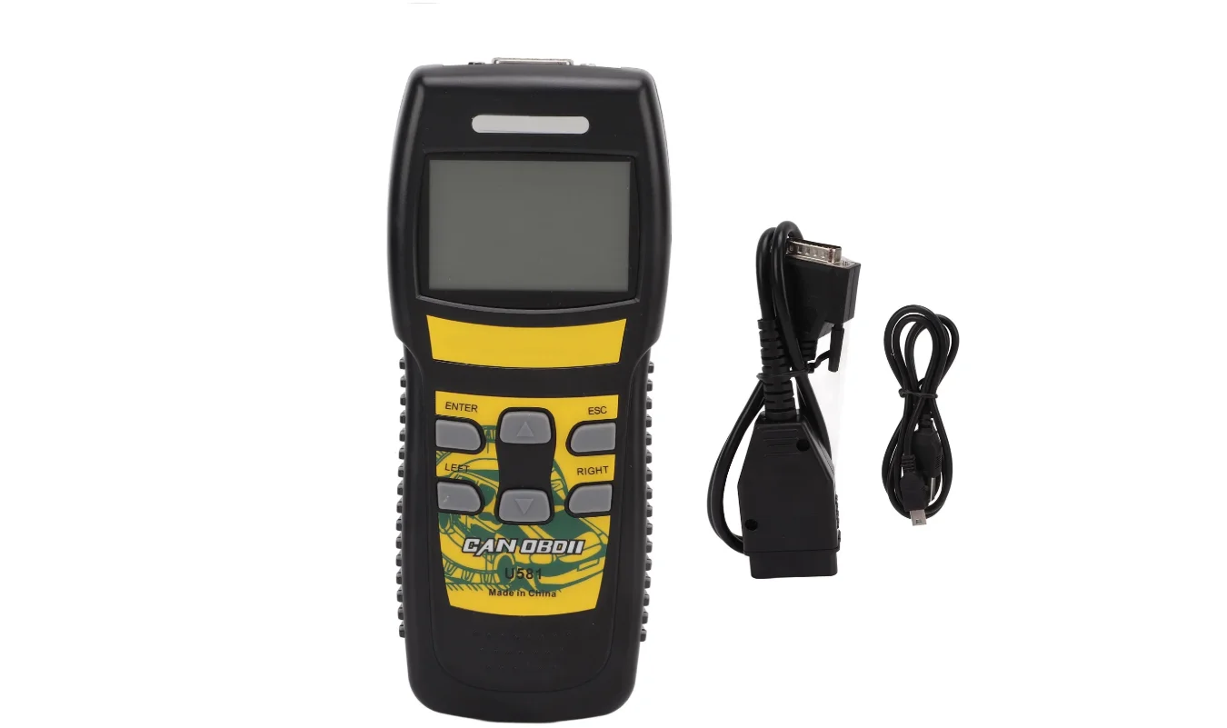 U581 OBD2 Scanner Automotive Diagnostic Tool DIY Code Reader Car OBDII Code Reader Fault Code Read Scan Turn Off ​Check Engine