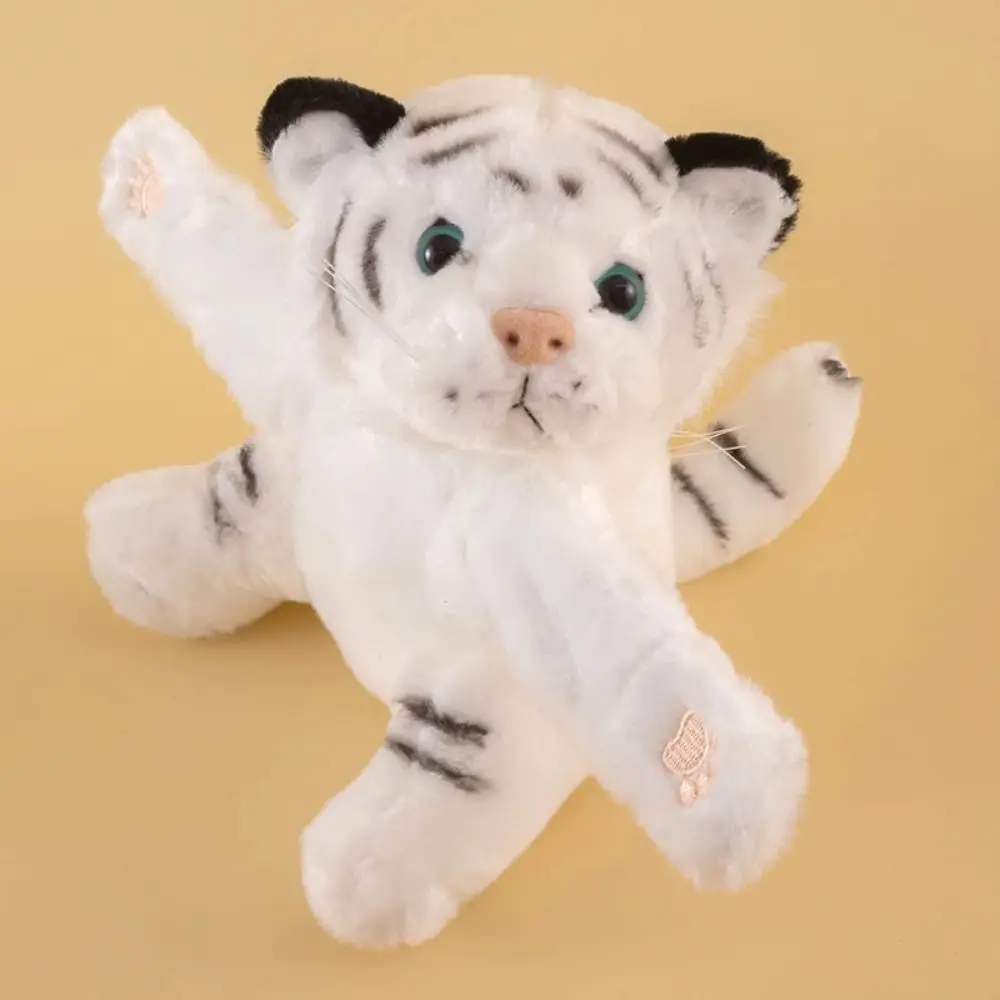 Floresta animal tapa pulseira coala tigre pulseira abraço tapa snap envoltório coelho leopardo kawaii pelúcia mão anel crianças brinquedos