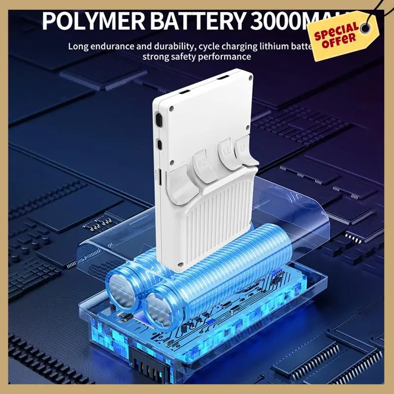 X35S ręczna konsola do gier wideo Hall Joystick Open Source 16G + 128G Retro kontroler gier dla emulatora PSP/GBA/N64/MD C