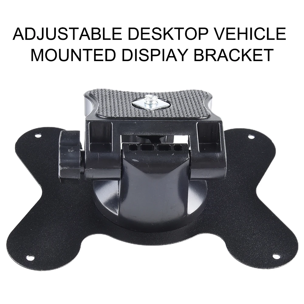 Black Stand Holder Mount Bracket for Car TFT Monitor Screen Display Suitable for 7/9 Inch Screen with Screw Fastening