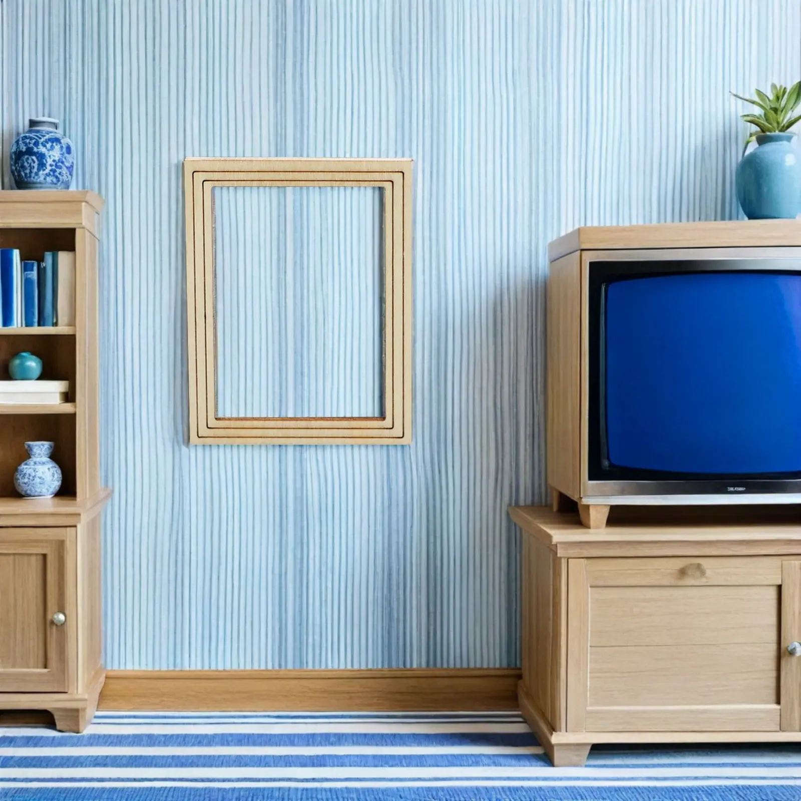 

Набор из 6 миниатюрных деревянных фоторамок для кукольного домика, аксессуары для DIY-росписи, декор для микроландшафта, товары для рукоделия