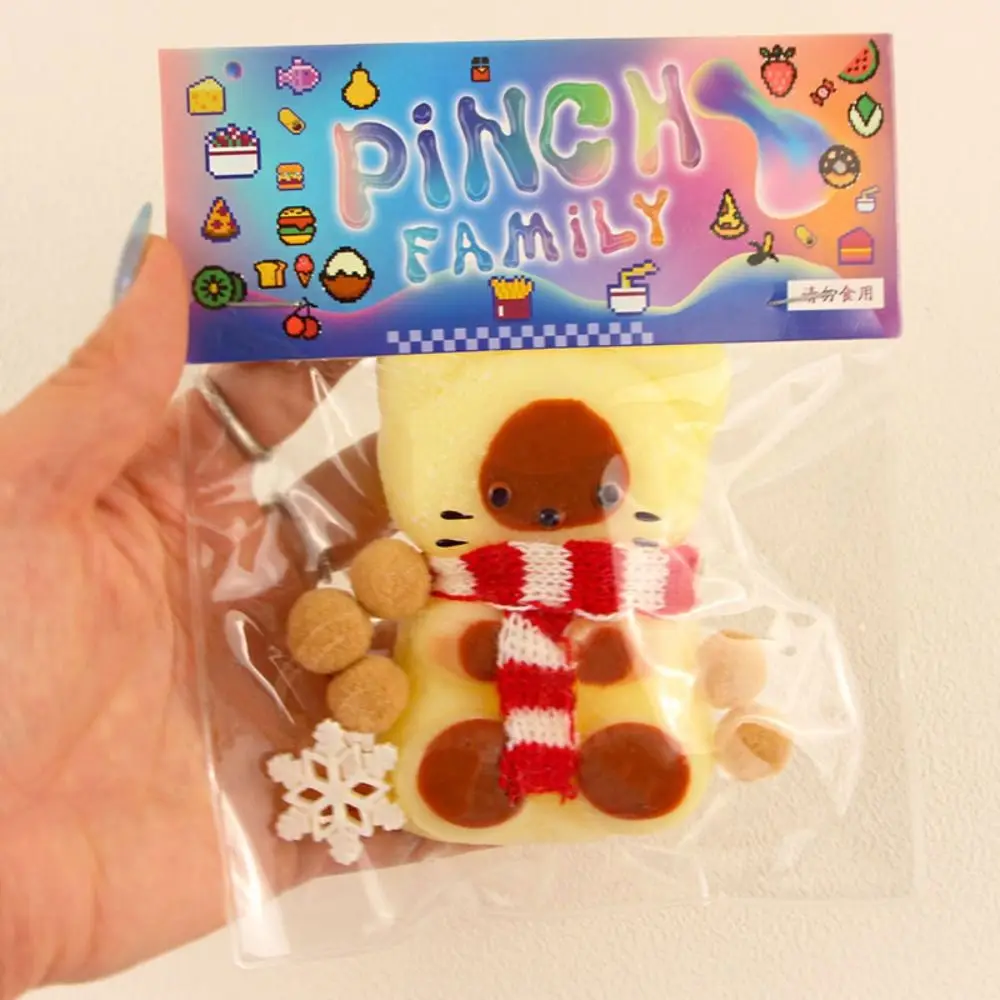 لينة القط ضغط الحسية سيليكون الكرتون تململ TPR تململ قرصة الضغط ألعاب مضحكة