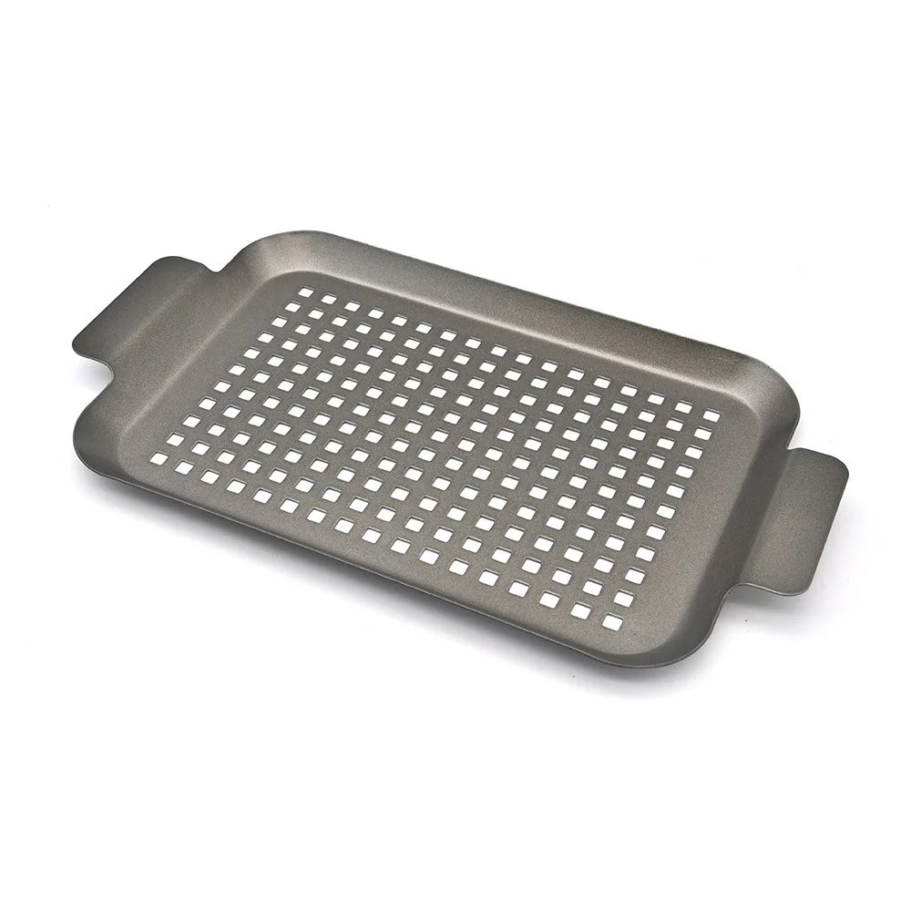 

High Quality Kitchen Utensils Carbon Steel BBQ Baking Grill Pans Baking Tray Barbecue Tray Stovetop Plate for Kitchen