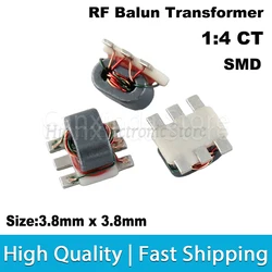 TC4-1T SMD RF Signal Balun Transformer 50Ω 0.5-300MHz 1:4CT Flux Coupled 1:4 Balanced to Unbalanced Balance Transmission Line