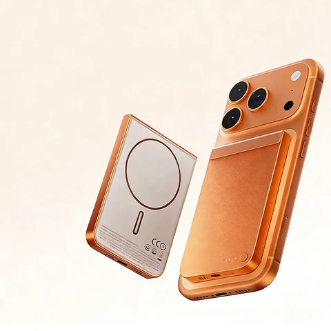 Внешний аккумулятор MOMAX 15W 10000mAh с беспроводной магнитной зарядкой Qi2 для iPhone 16 15 14 13 12 Pro Max