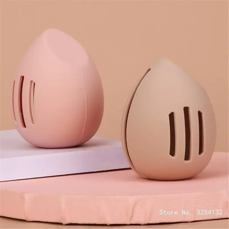 Silicone Makeup Sponges Case Makeup Sponges Holder Makeup Puff Holder Reusable Beauty Blenders Holder for Daily Travel