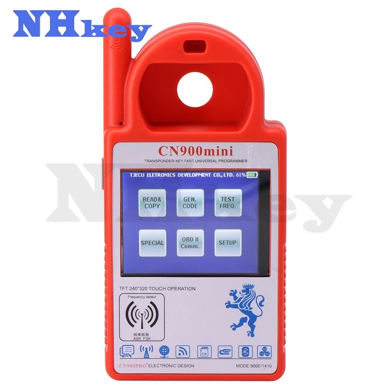 V5.18 CN900 Mini Transponder Key Programmer Support Multi-Language for 4C 46 4D 48 G Chips