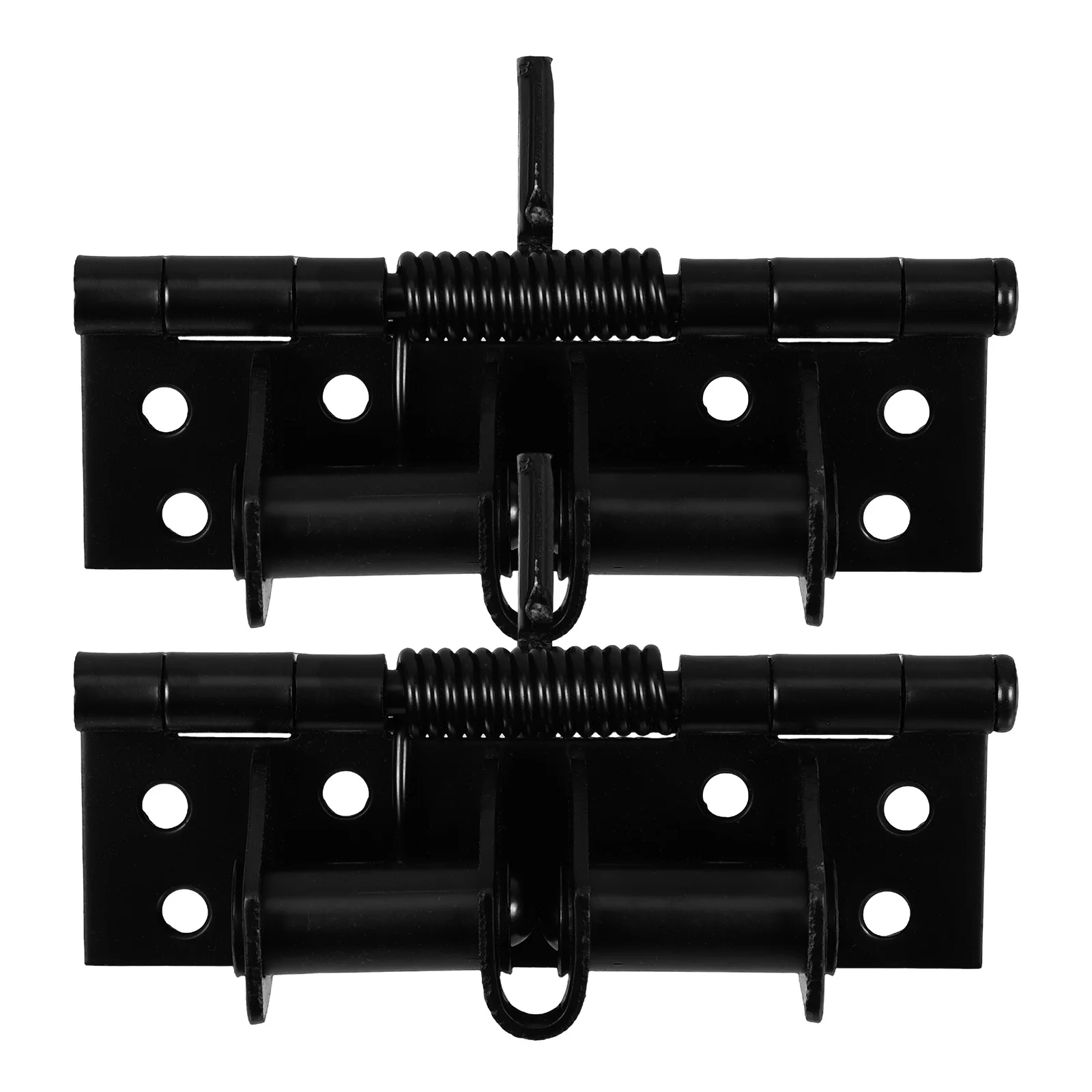 

2pcs Self Closing Hinge Spring Mechanism Heavy Duty Invisible Door Closer Cabinet Wardrobe niture 90 Degree Positioning
