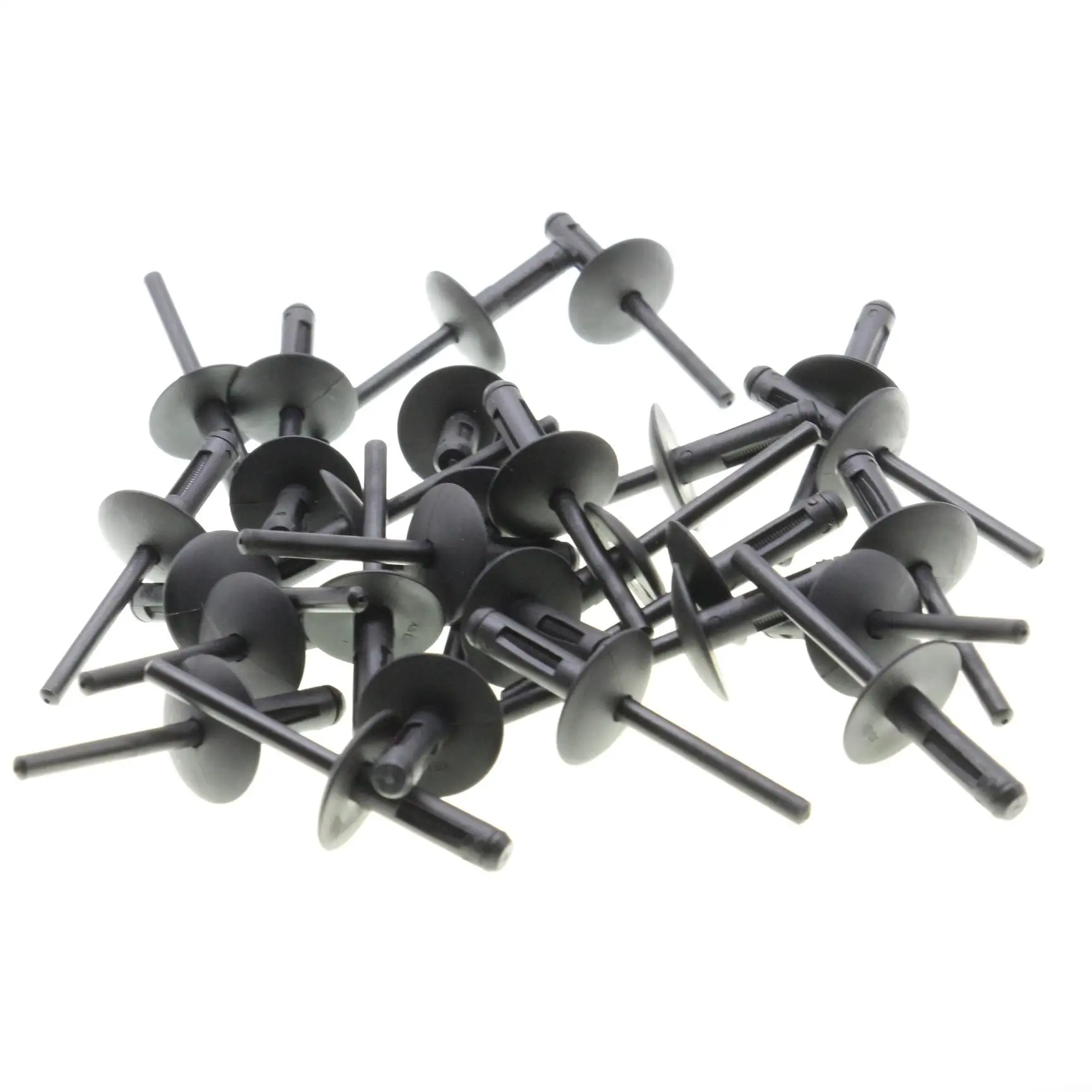 

40 Pcs Black Nylon Wheel Arch Trim Retainer Rivet Clips Compatible With BMW X4 F26 2015-2017 Secure Fit Replacement Parts