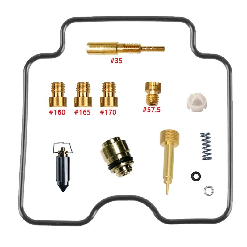 Yamaha XV1600 XV1600A Road Star/Wild Star VP08 1999-2002 XV1700 2004-2007 Carburetor Repair Kit