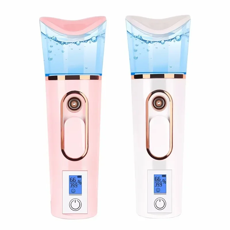 Free Shipping Nano Water Replenishing Instrument Facial Moisturizing Makeup Beauty Portable USB Rechargeable Humidifier