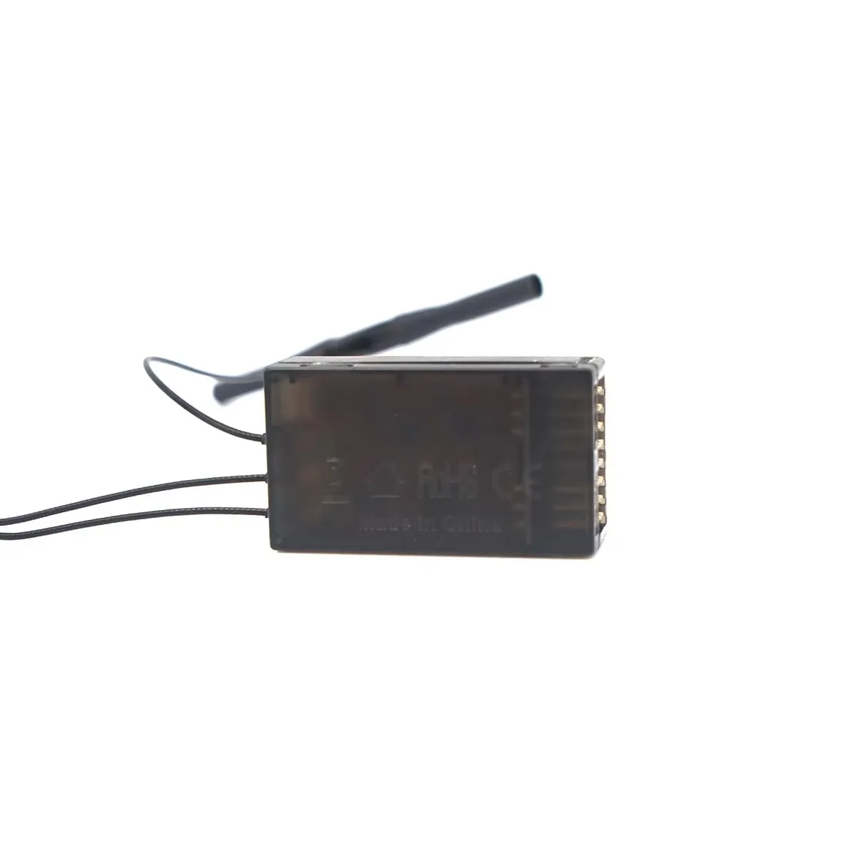 RoRuSFrSky TD SR10 Dual-Band Receiver Simultaneous 2.4GHz & 900MHz Advanced Stabilizer & Telemetry Triple Antenna