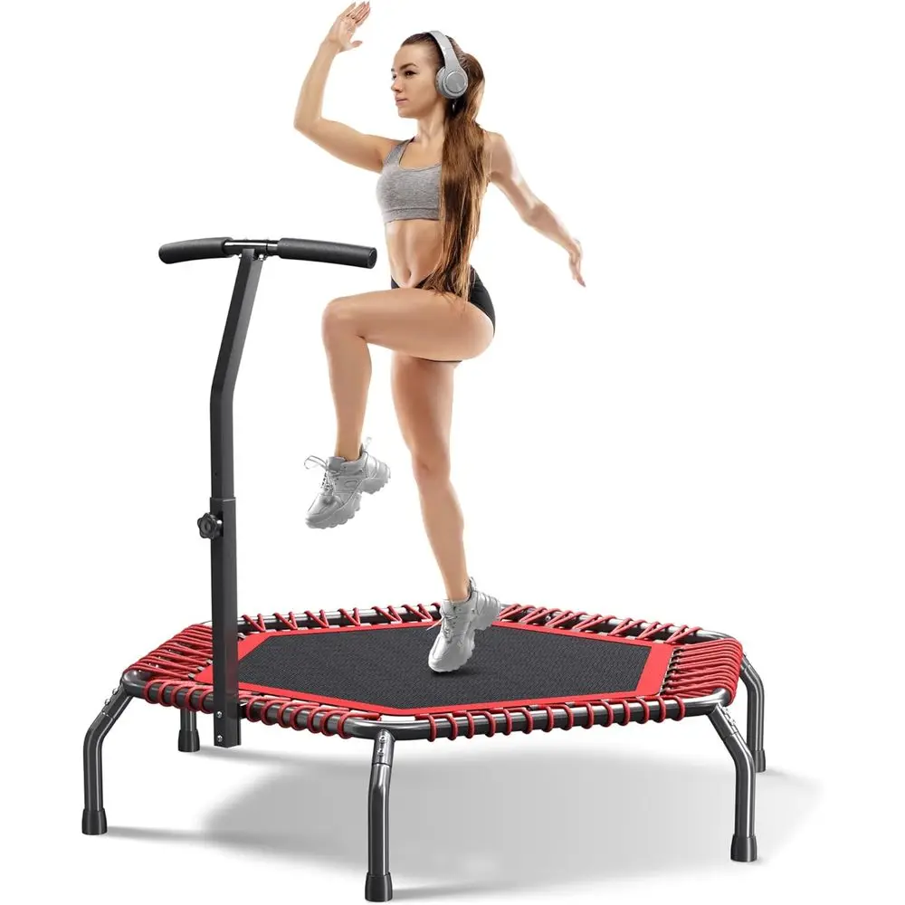 

Ребаундер 40/48 дюймов для взрослых с эспандерами, для тренировок в помещении/на улице, максимальная нагрузка 450/550 фунтов