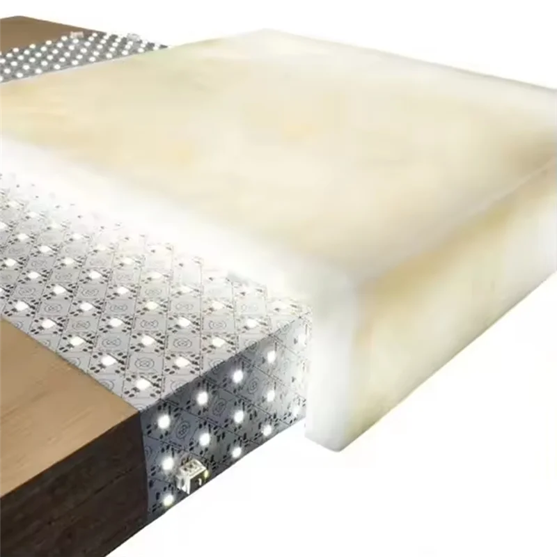 ABUI-For Kitchen Countertop Marble Backlight Advertising Flexible LED Sheets 490* 245Mm DC24V 242LED 28W Panel Sheet Lights