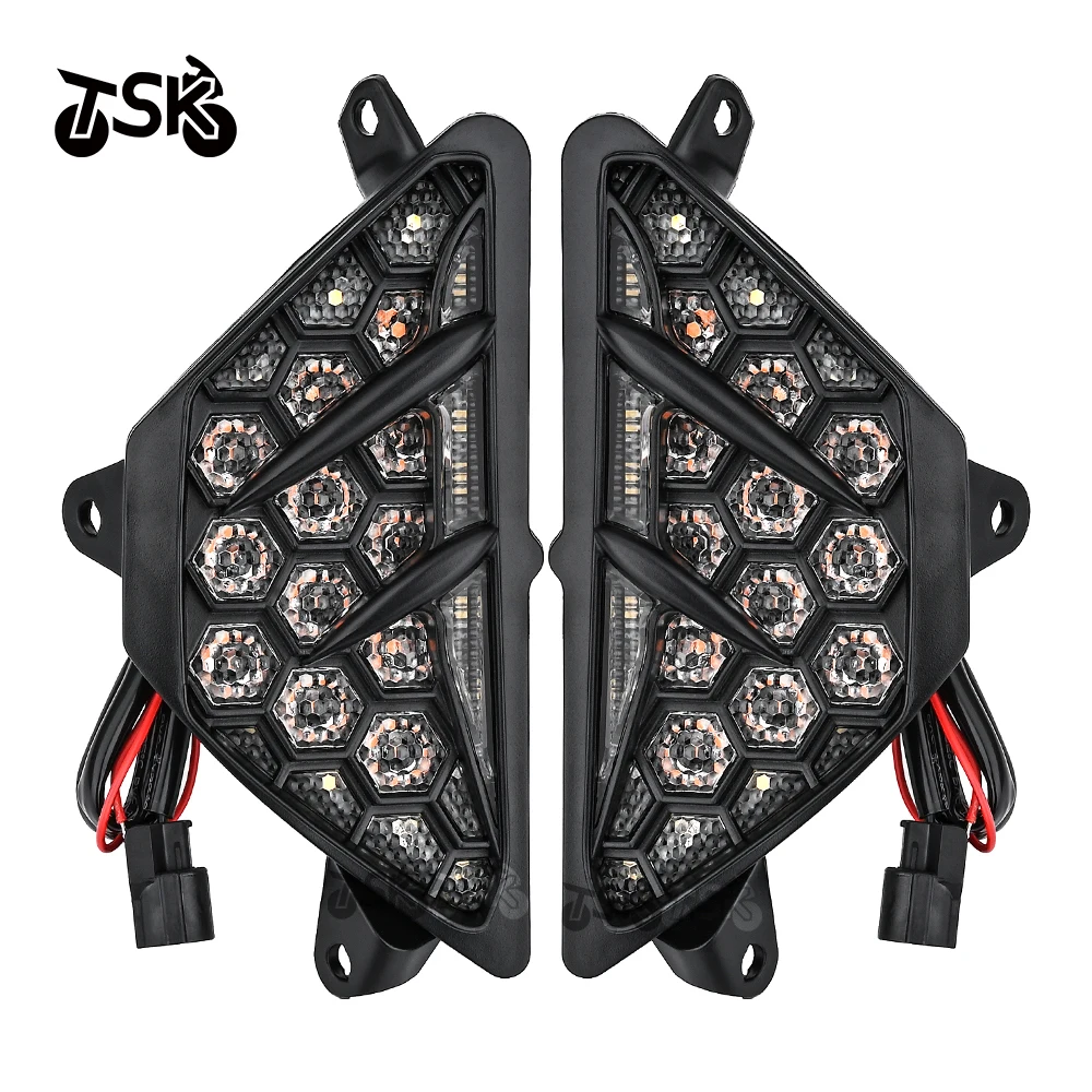 Front LED Turn Signals Light for Kawasaki Ninja ZX-4R ZX-4RR