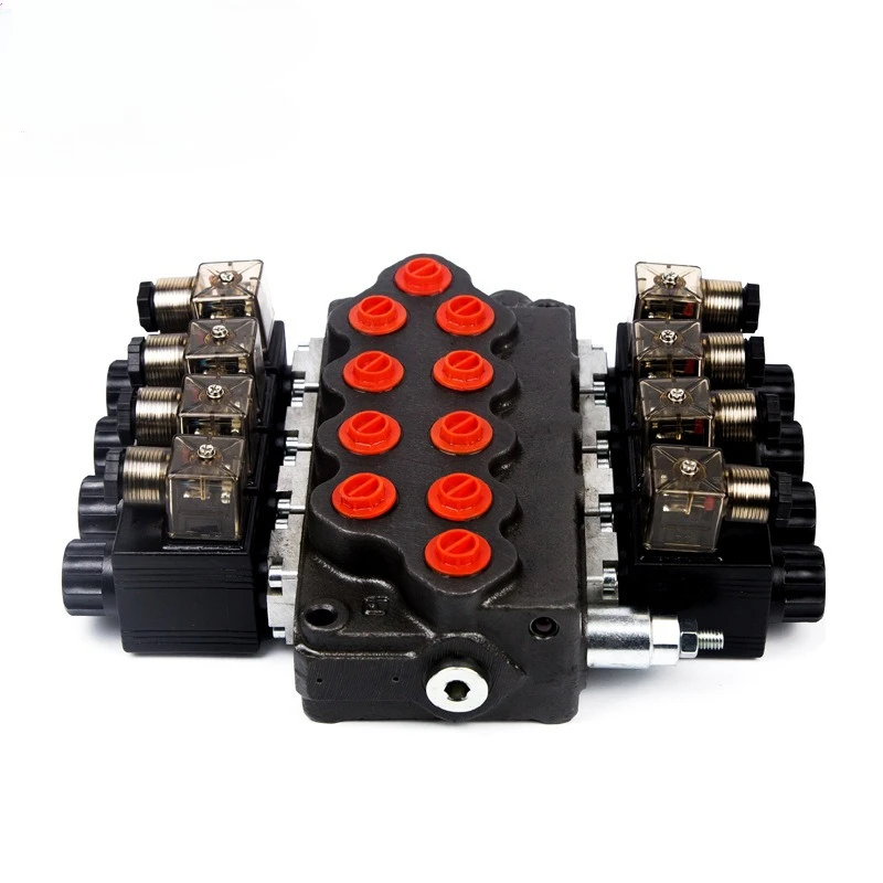 Electromagnetic control integral multi-way valve Electromagnetic control integral multi-way valve