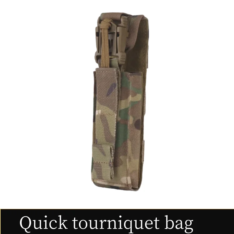 

Outdoor Hunting Quick Hemostat Bag Outdoor Survival Hunting First Aid Kit MOLLE Safety Emergency First Aid Kit