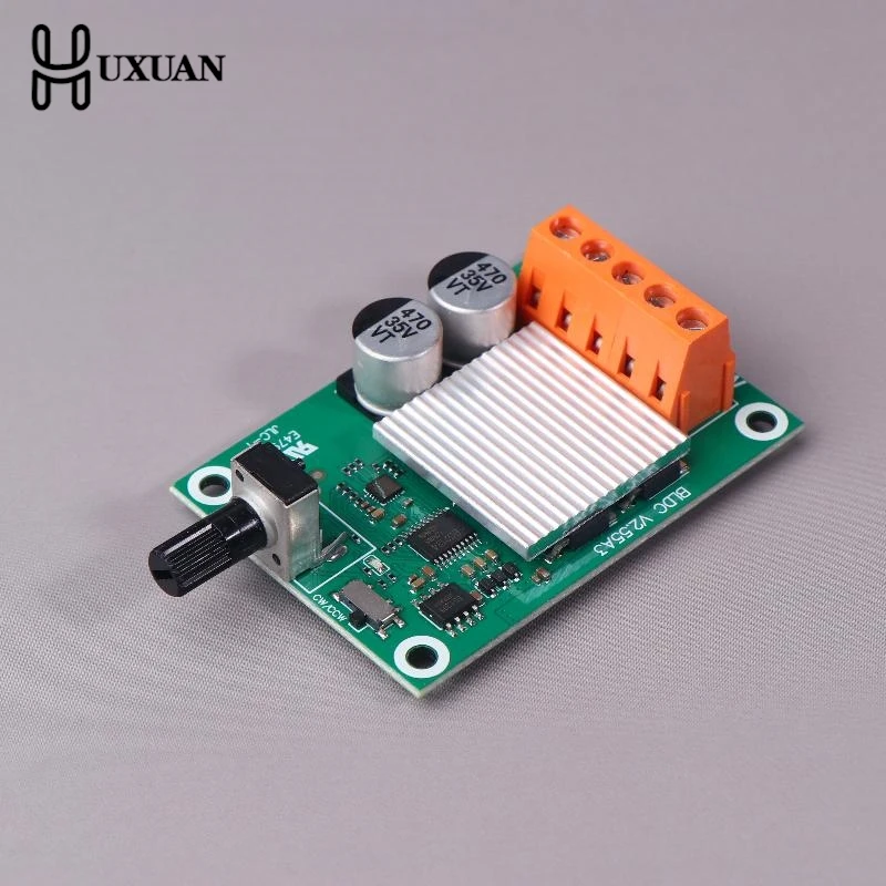 75W 200W DC 6-24V Borstelloze Motor Drive Control Board High-power 6V12V24V borstelloze Fan Motor Speed Controller