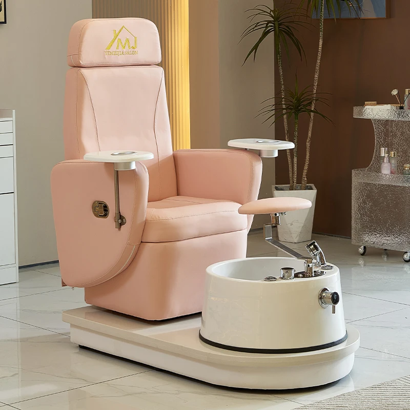 Salon paznokci Manicure fotel spa do stóp elektryczny rozkładany tron fotel do pedicure