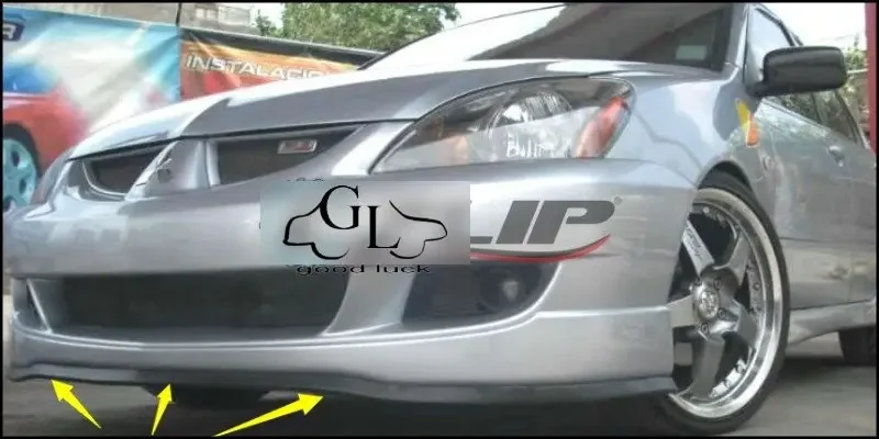 Bumper Lip Deflector Lips For Mitsubishi GTO For Dodge Stealth Front Spoiler Skirt For Car Tuning / Body Kit Wing / Strip