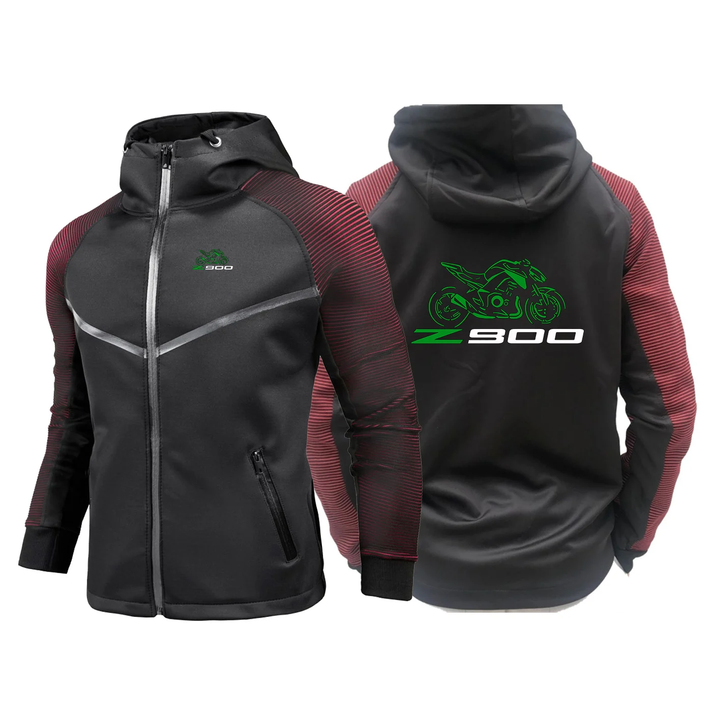 Motorcycle Z 900 Logo Print 2026 Spring And Autumn Men's High Quality and Durable Antibacterial Premium Coat Racing Suit Jacket