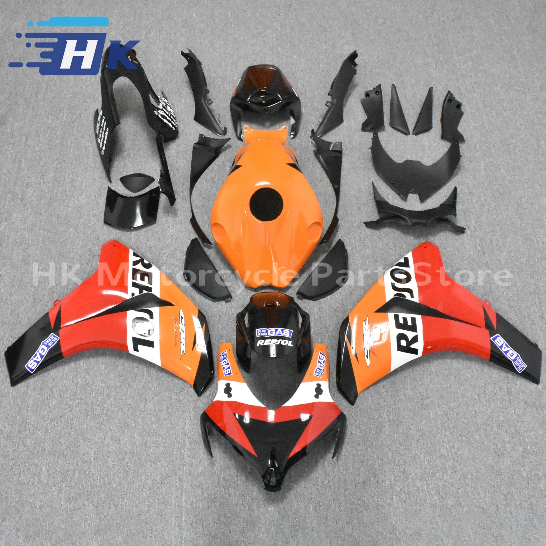 

Новый для Honda CBR1000RR CBR 1000RR CBR 1000 RR 2008 2009 2010 2011 08 09 10 11 Обтекатели для мотоциклетной головы, передние, верхние, носовые, инжекционные обтекатели
