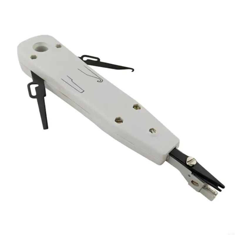 

Down Tool 110 Wire Cutter Telecoms Crimping Plier Rj45 Keystone Networking
