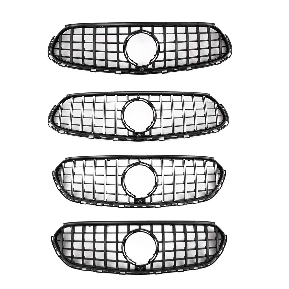 لمرسيدس بنز جديد GLC X254 2023 2025Sport المصد الأمامي مصبغة شواء مدخل شبكة شبكة ضبط الكسوة #4