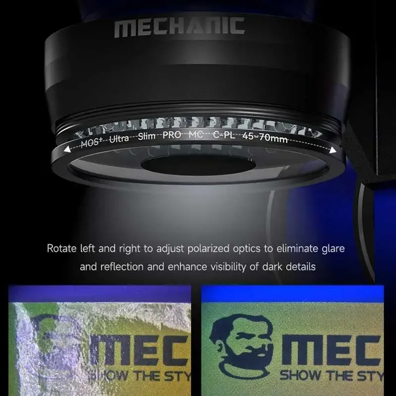 MECHANIC Microscope Polarization Ring Lamp/Polarized Ring Light Source LS720/Microscope Lamp