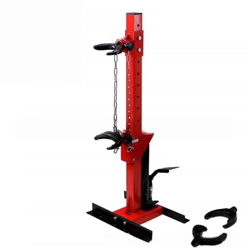 

Shock absorber spring compressor, shock absorber spring disassembly machine, hydraulic type
