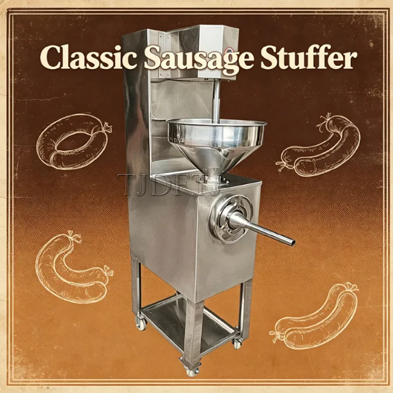 Fully Automatic Sausage Mixer Stainless Steel Spanish Sausage Machine Vertical Kitchen Sausage Filling Machine