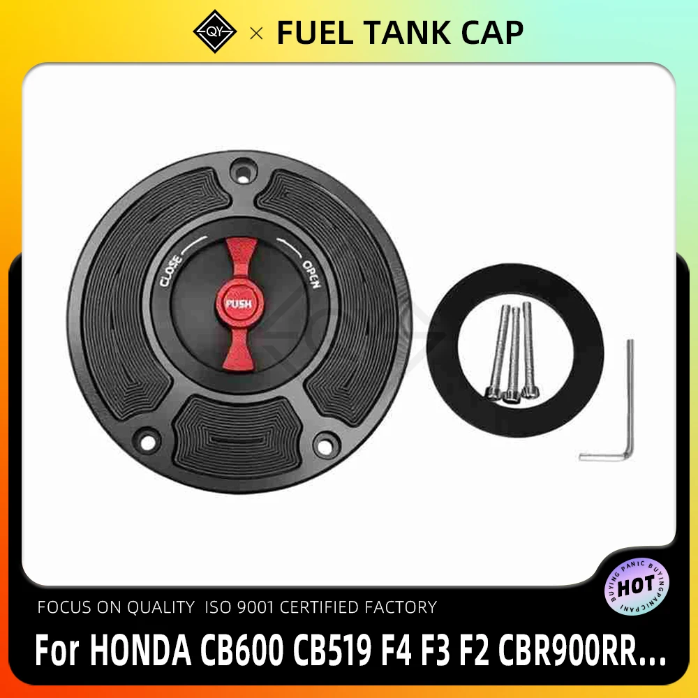 Motorcycle Fuel Gas Tank cap Cover For HONDA CB600 CB519 Hornet 600 900 CBR600 CBR Keyless F4 F3 F2 CBR900RR CBR929RR CBR954RR