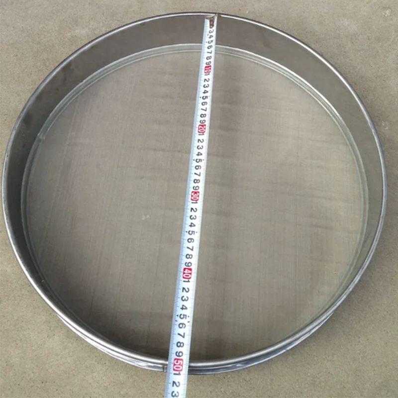 Circular Stainless Steel Vibrating Screen Mesh, Perforated Sieving Filter for Industrial Sieve Machine 30/40/50/60cm