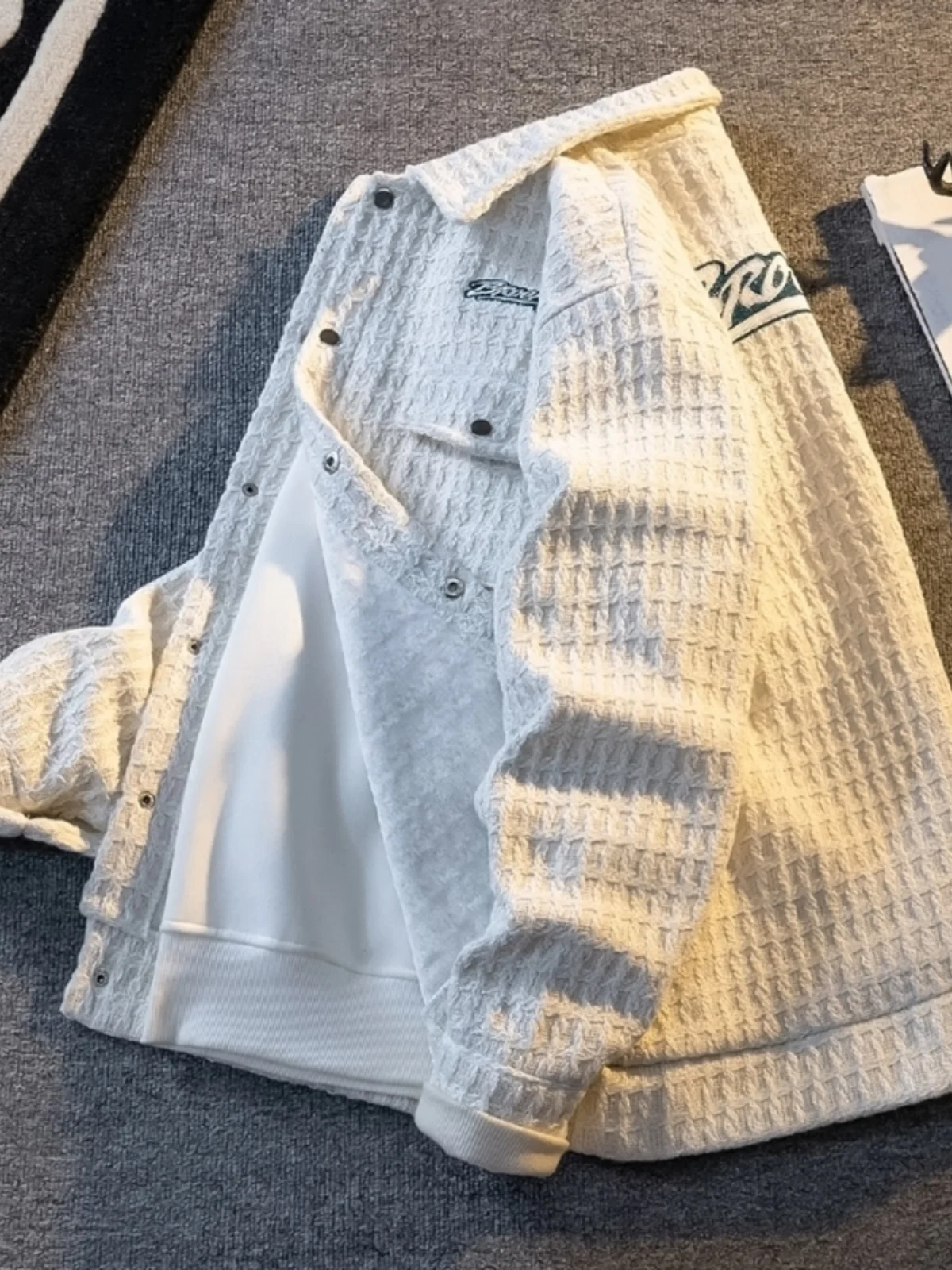 

Повседневная клетчатая фланелевая куртка для мужчин, весенне-осенняя свободная рабочая одежда, модная брендовая молодежная одежда