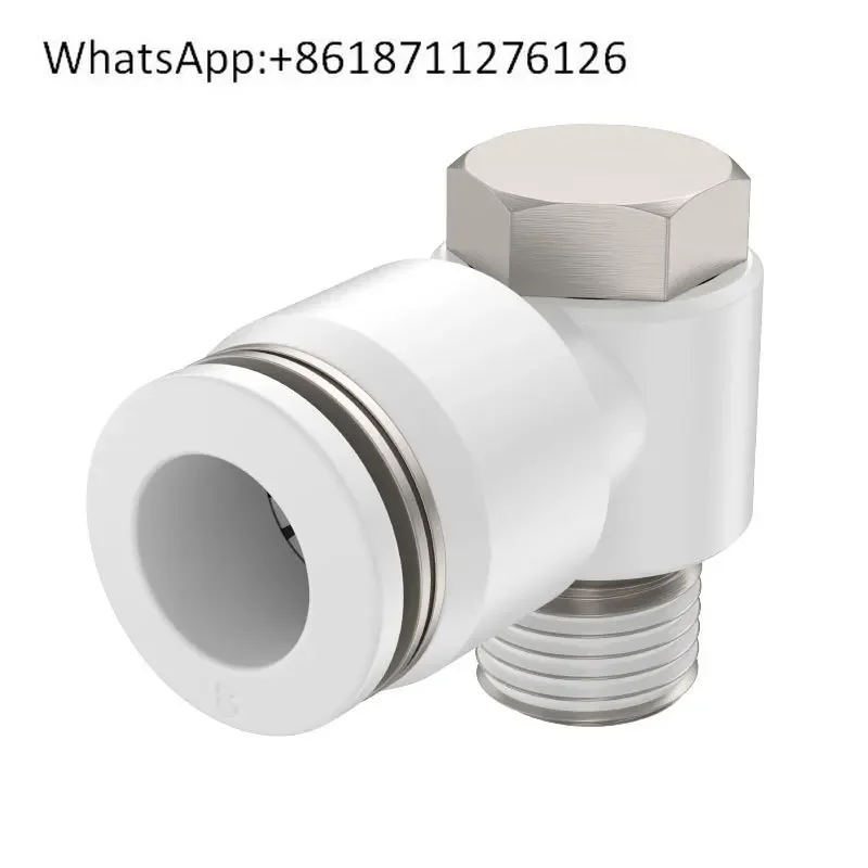 PH external hexagonal thread elbow 4-M5 6-01 8-02 10-03 12-04 minute external wire quick plug connector