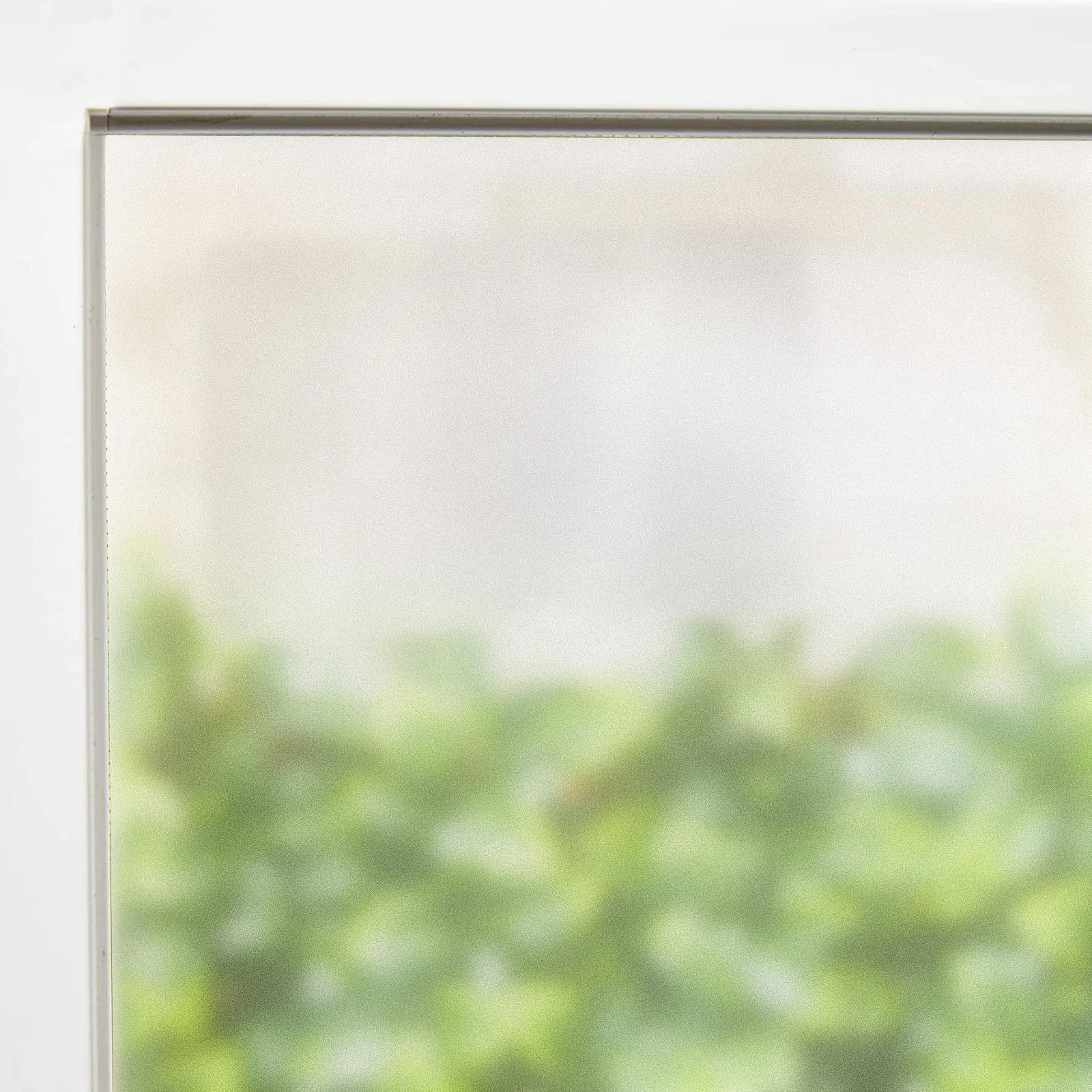 

1 Roll Privacy Protection Film Frosted Glass Window Cling Non Adhesive Static Use for Office Door Bathroom Decorative Covering