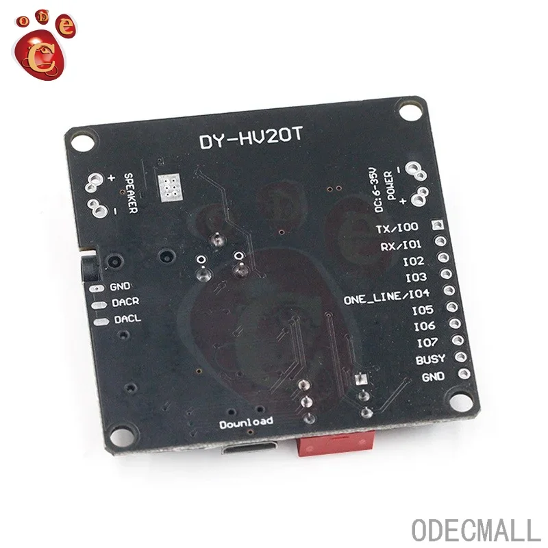 12V/24V/10W/20W Voice Playback Module One-to-One Trigger Serial Port Control TF Card Storage HV20T