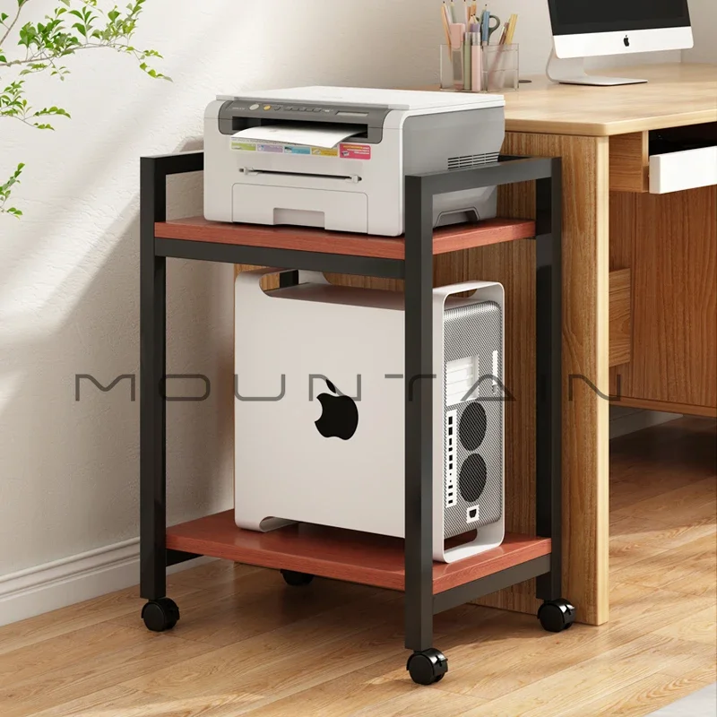 Office printer rack floor-to-ceiling multi-layer removable storage