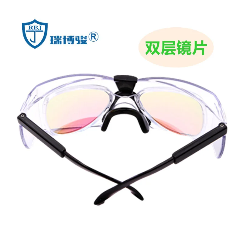 Transparent lens Laser protective glasses 532nm1064nm picosecond tattoo eyebrow washing YAG laser marking