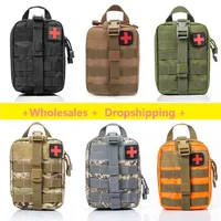 Outdoor Bag Survival Pouch Outdoor Medical Box Large Size SOS Bag Outdoor First Aid Bag Medical Kit Bag Molle EMT Emergency