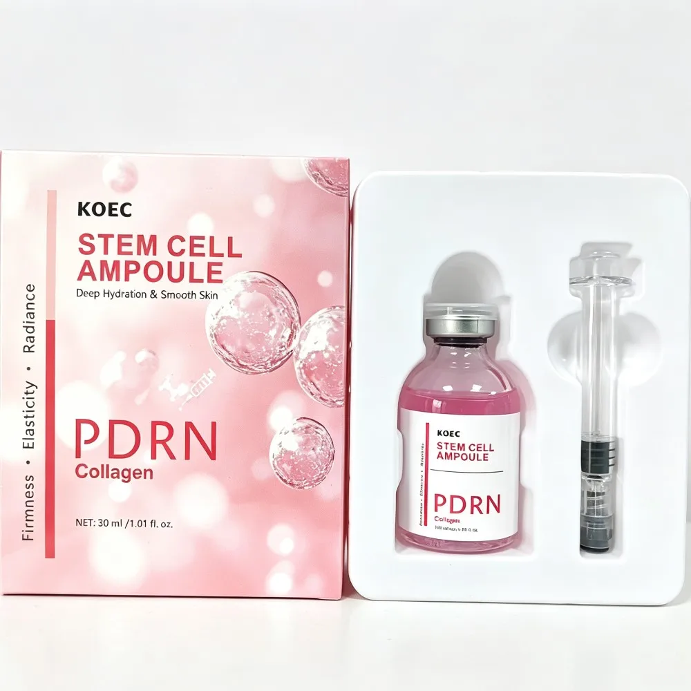 PDRN Salmon Ampoule Face Serum 30ml Collagen Lifting Firming Moisturizing Deep Repair Barrier Skin Care Tightening Essence