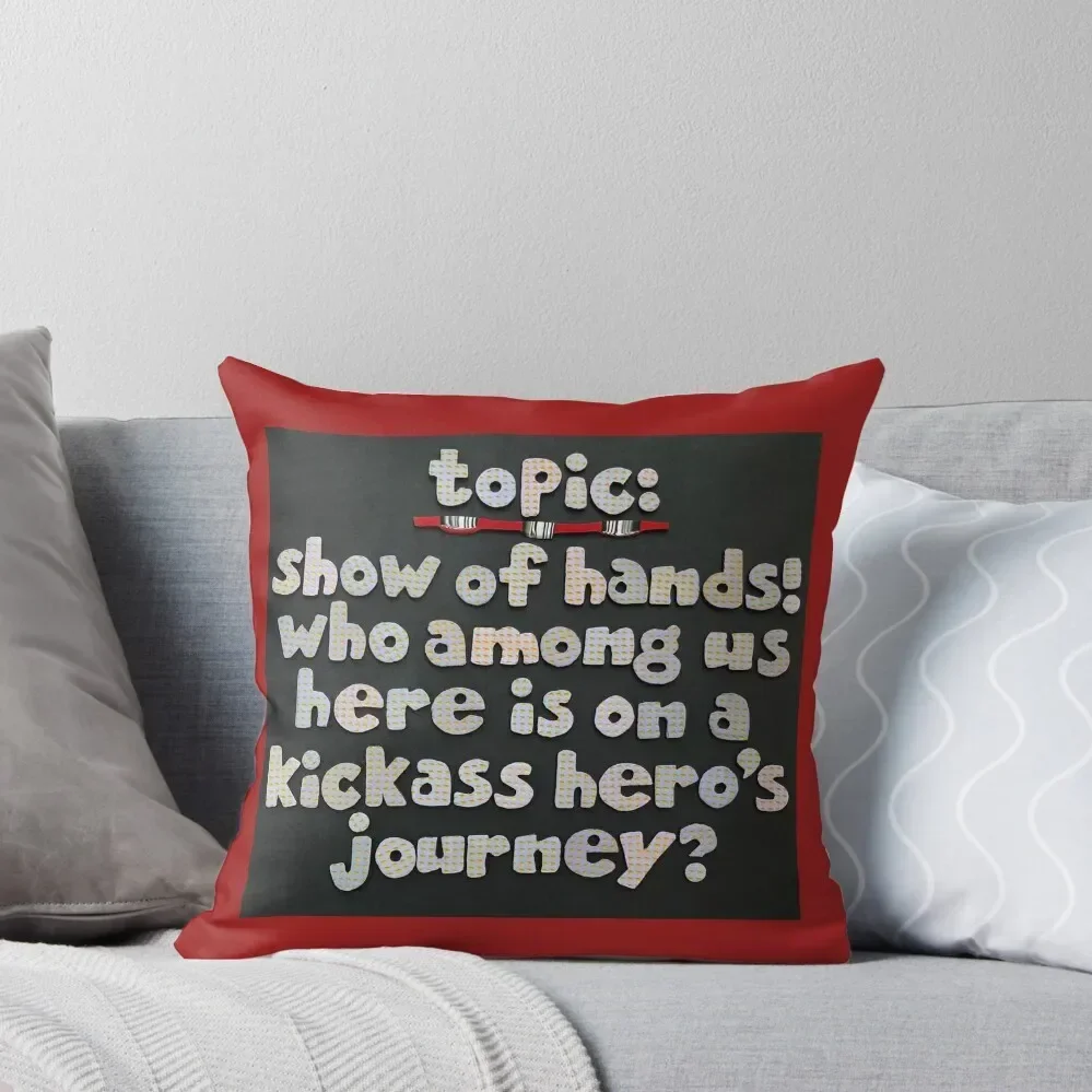 Topic: Hero's Journey? Throw Pillow Cusions Cover christmas pillow case pillow