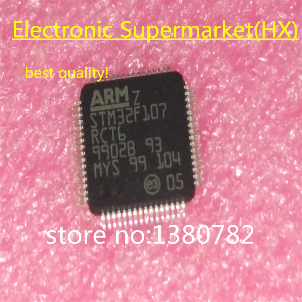 

Free Shipping 5pcs/lots STM32F107RCT6 STM32F107 LQFP-64 IC in stock!