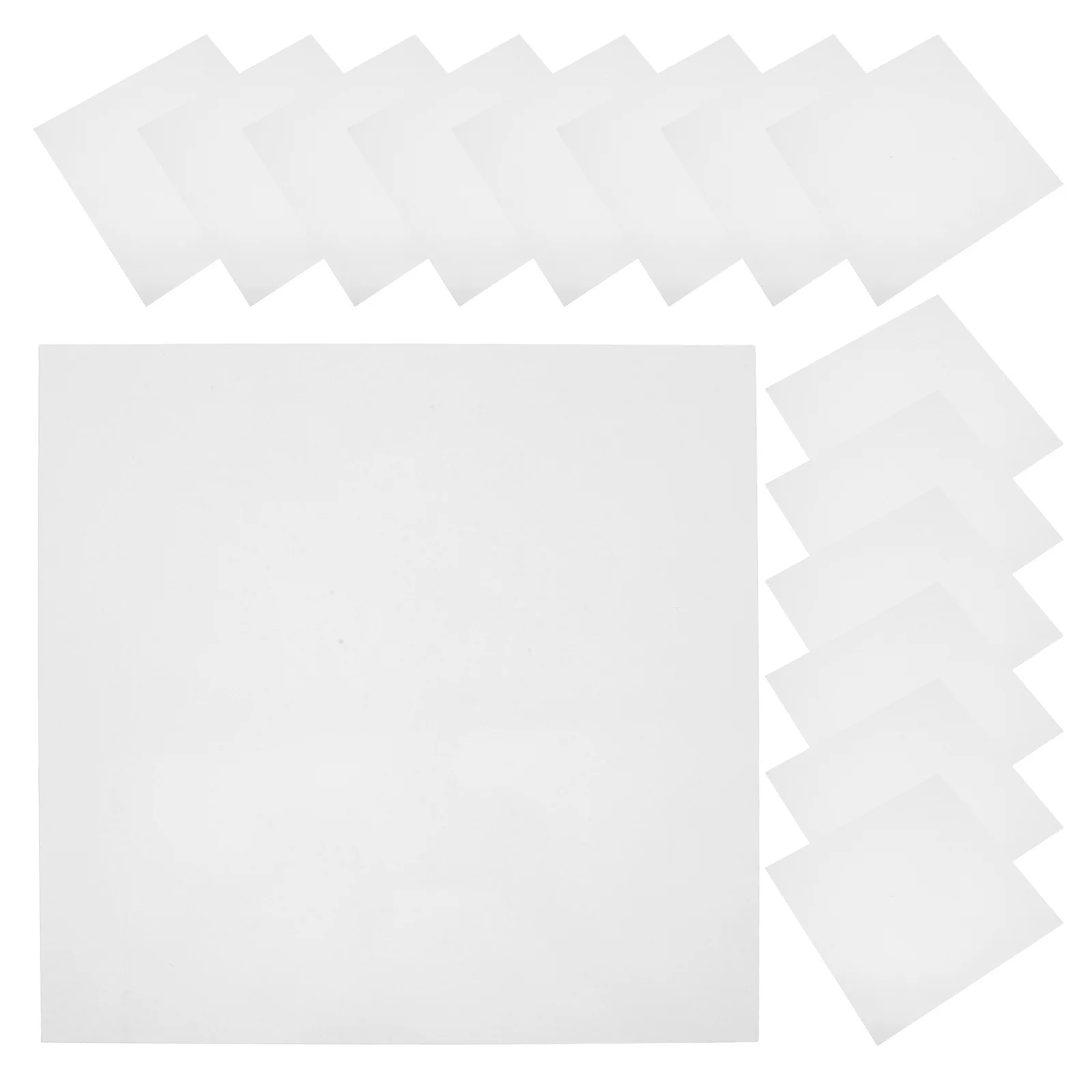 

15Pcs Blank Stencil Sheets Semi-Transparent Durable Flexible for Craft Drawing DIY Projects Cutting Templates Plastic Sheeting