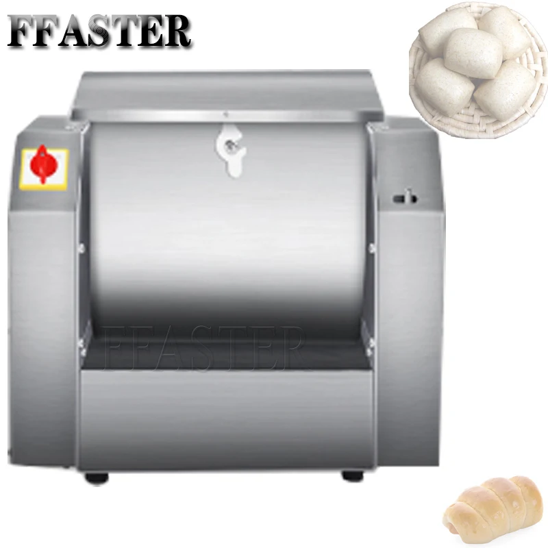 

Electric Kneading Machine Flour Mixers Merchant Dough Spin Mixer Stainless Steel Pasta Stirring Food Making Bread